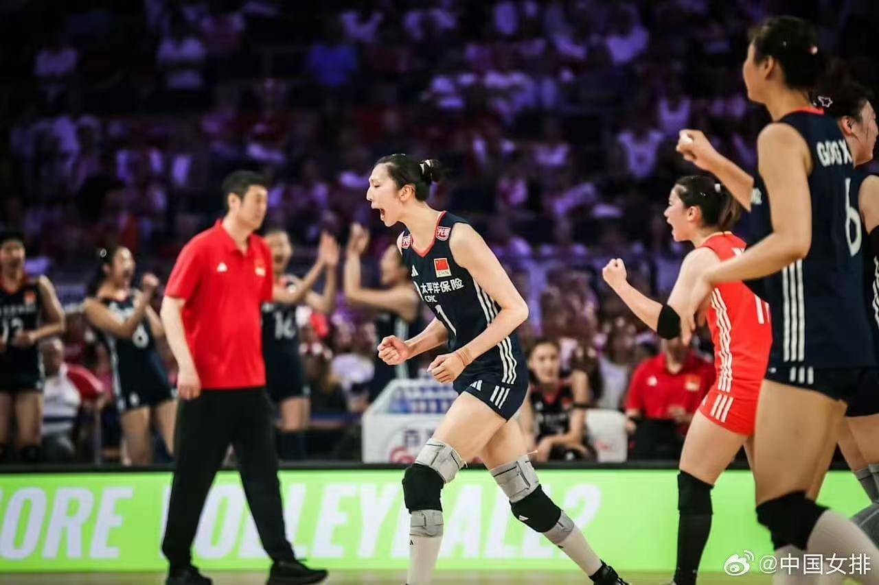 世联赛总决赛中国女排2:3负于波兰队无缘四强