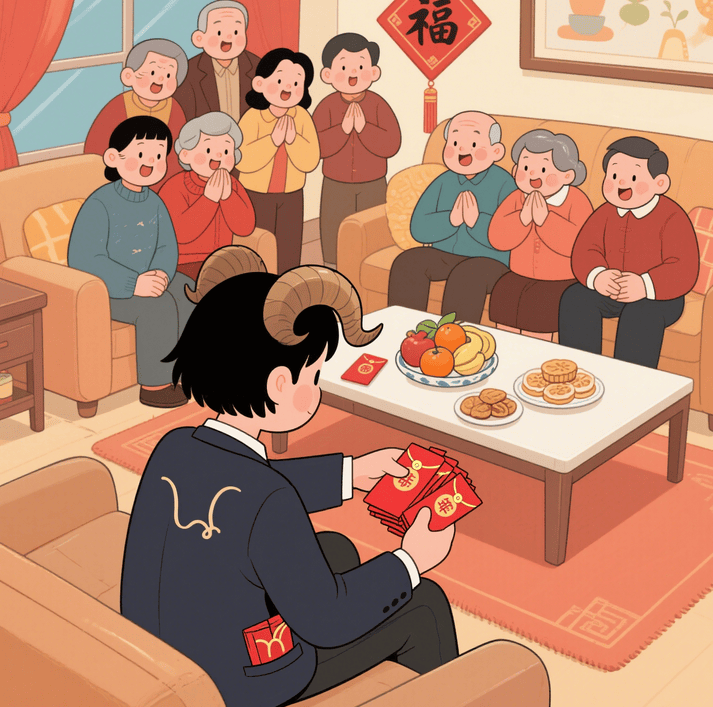 春节回家星座生存指南:巨蟹帮全家贴春联,双子负责活跃气氛,摩羯用年终奖堵住亲戚的嘴