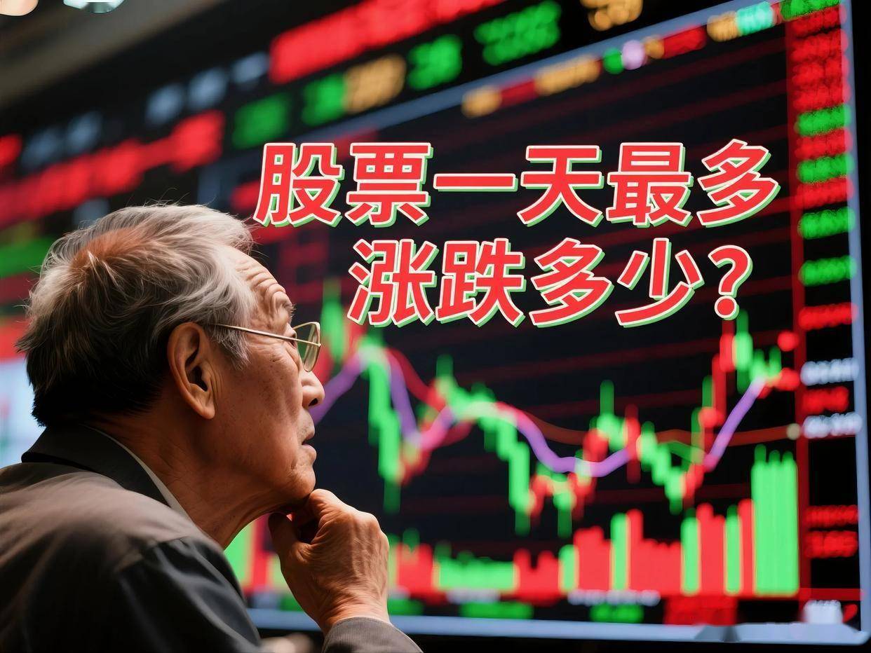 股票一天最多涨跌多少?