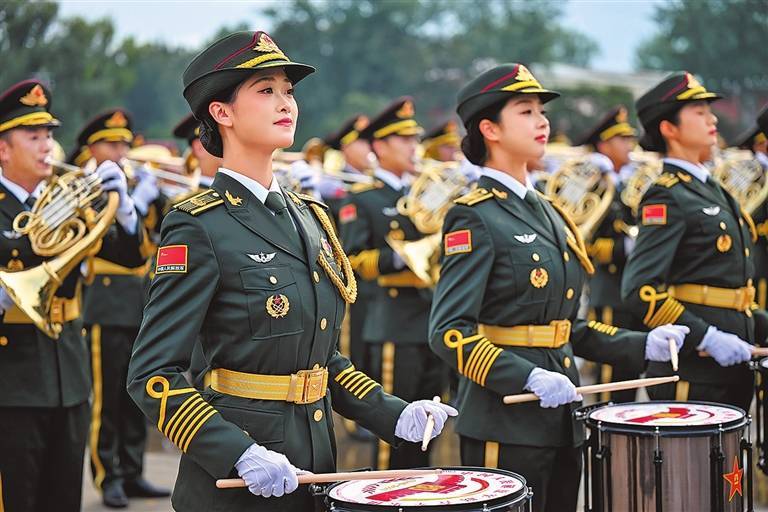 最大规模军乐团即将亮相抗战胜利80周年阅兵活动