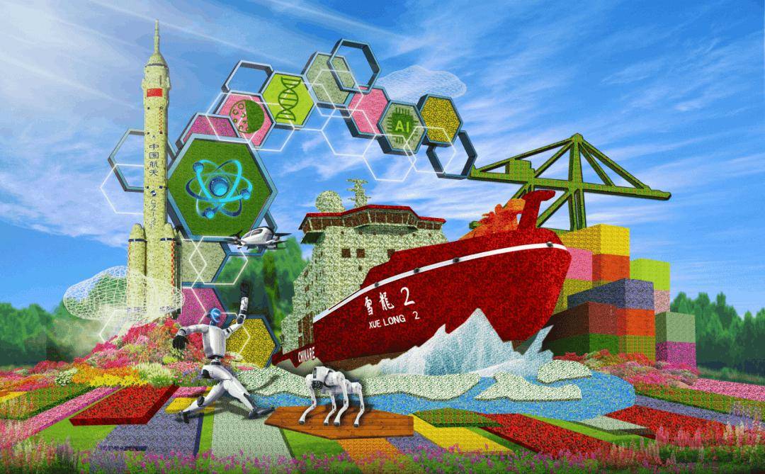 国庆限定!天安门广场及长安街沿线花卉布置效果图来了